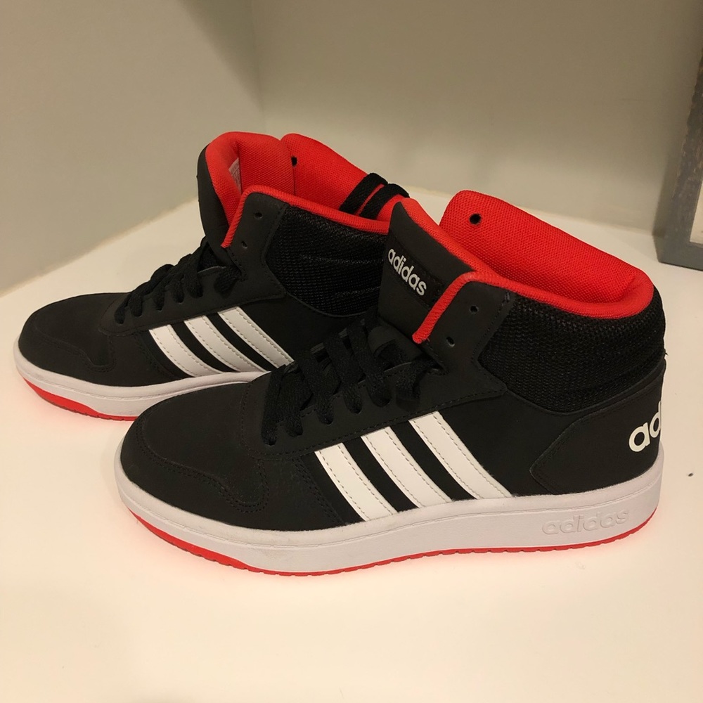 Adidas High Top sneakers. Size 5.5Y